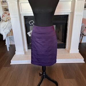Stunning purple skirt